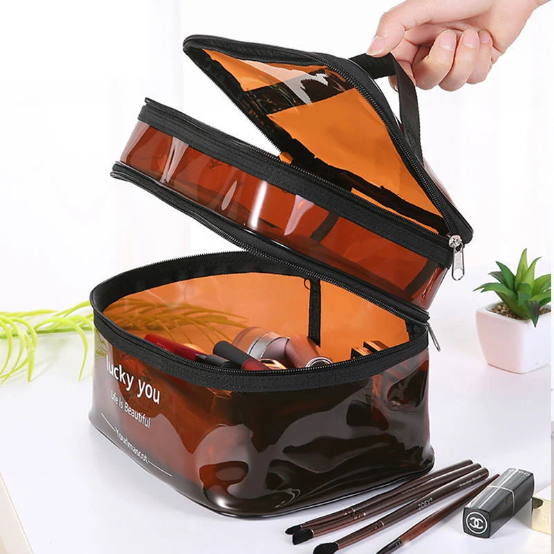 Women Travel Wash Bag Waterproof Makeup Storage Pouch