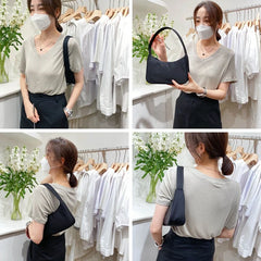 Retro Female Shoulder Bag Handbag Casual Clutches Underarm Bag