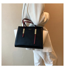 Women Pu Leather Causal Tote Shoulder Handbag Large Crossbody Bag