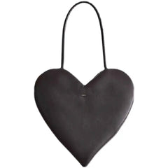 Red Heart Shape Shoulder Bag Women Chain Crossbody Clutch Purse