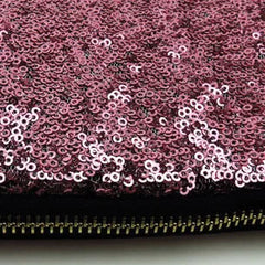 Women Reversible Sequins Mermaid Glitter Make Up Pouch Handbag