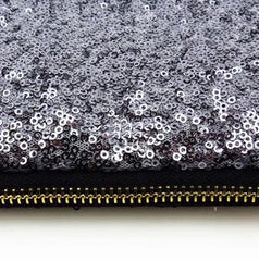Women Reversible Sequins Mermaid Glitter Make Up Pouch Handbag
