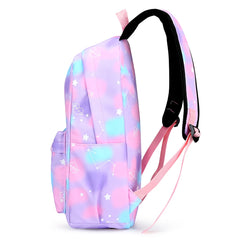 Women Schoolbag + Lunch Bag + Pen Bag Laptop Backpack