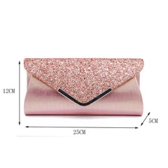 Sequins Clutch Handbag for Evening Party Wedding
