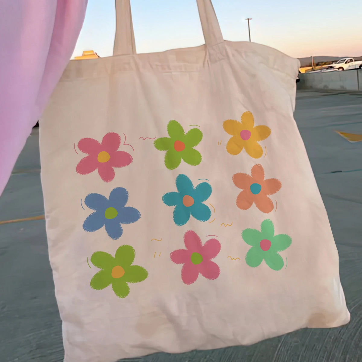 Women Book Lover Canvas Shopper Bag Tote Shoulder Lady Bag