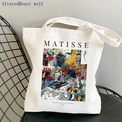Vintage Matisse Cut Outs Exhibit Lady Bag
