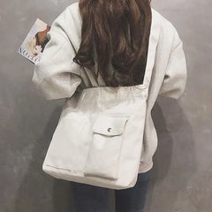 Women Canvas Shoulder Bag Handbag Tote