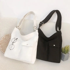 Women Canvas Shoulder Bag Handbag Tote