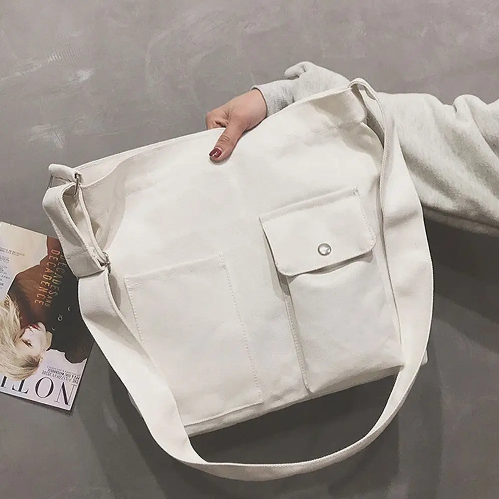 Women Canvas Shoulder Bag Handbag Tote