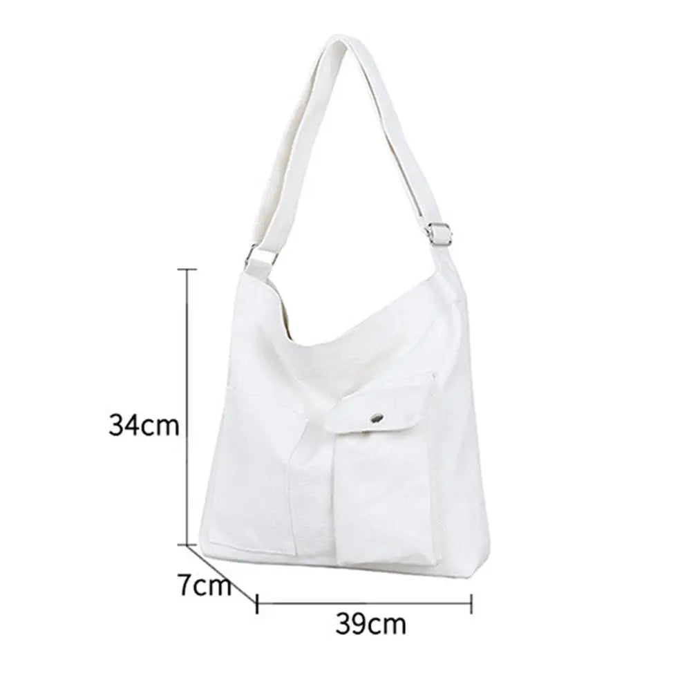 Women Canvas Shoulder Bag Handbag Tote