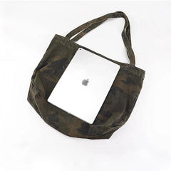 Canvas Shopper Bag Women's Large Tote Handbag