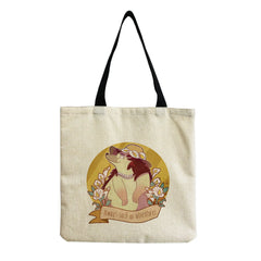 Women Shoulder Bag Hedgehog Print Beach Tote High Capacity Travel Eco Friendly