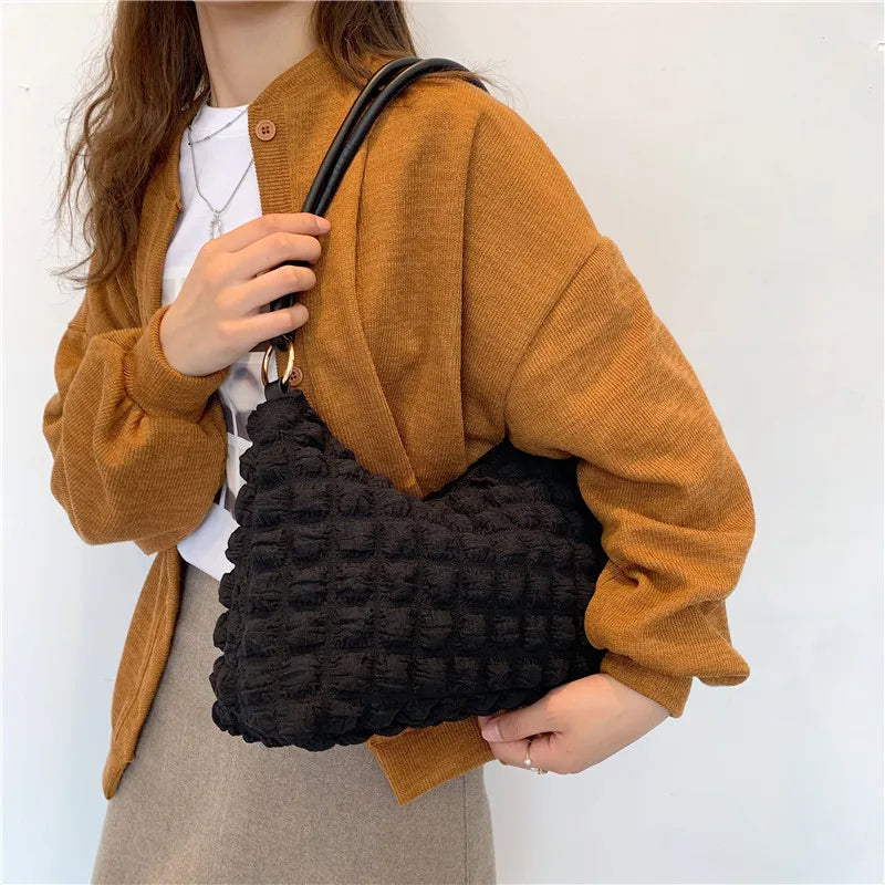 Women Shoulder Bag Female Hobo Bags Cloud Handbags Large Capacity