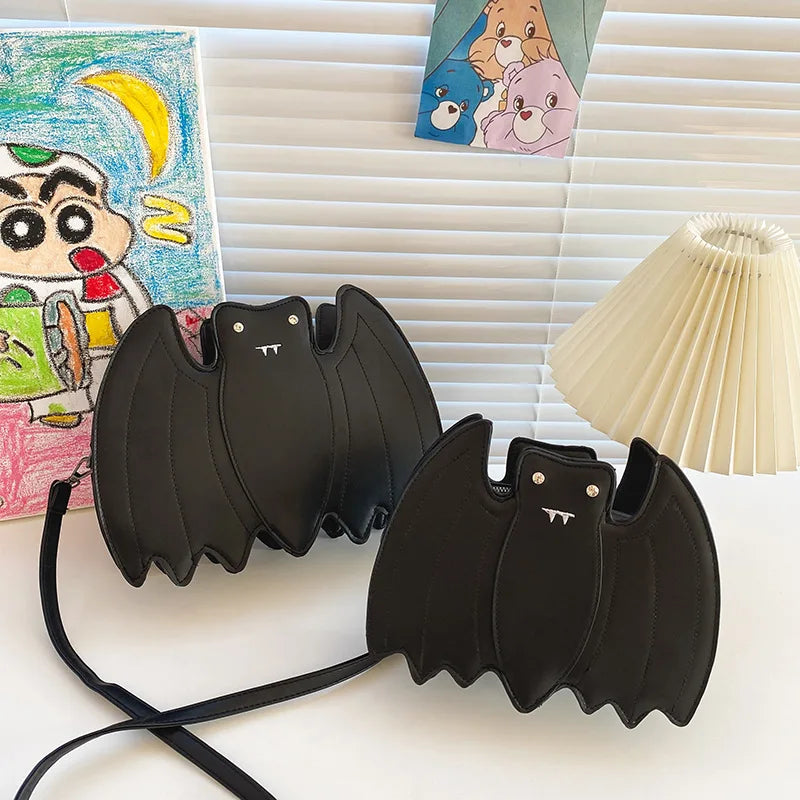 Dark Punk Bat Shoulder Bag Crossbody Bag