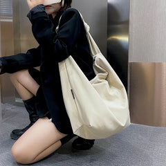 Women Shoulder Bag Nylon Handbag Girl Shopper Crossbody Bag