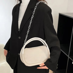 Women Shoulder Bag Oxford Cloth Crossbody Shoulder Phone Bag Chain Female Small