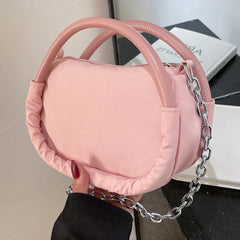 Women Shoulder Bag Oxford Cloth Crossbody Shoulder Phone Bag Chain Female Small