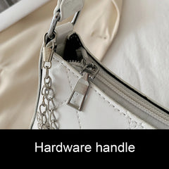 Women Shoulder Bag Butterfly Chain Decoration Detachable Strap