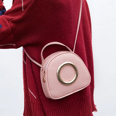 Retro Casual Leather Shoulder Bag for Women