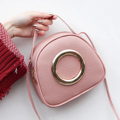 Retro Casual Leather Shoulder Bag for Women