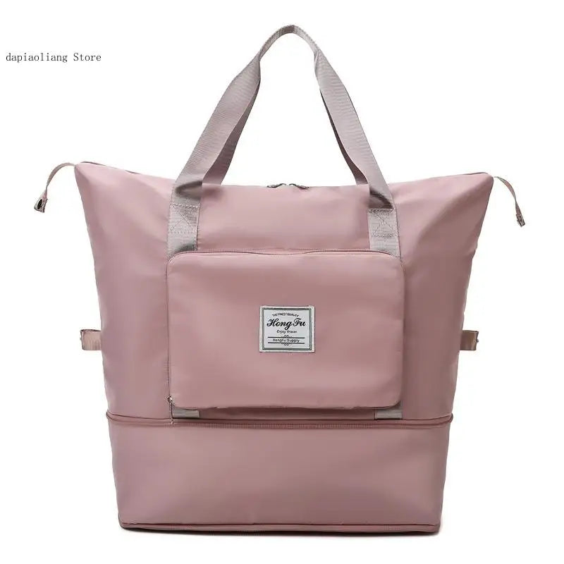 Women Shoulder Bags Foldable Storage Travel Tote Waterproof