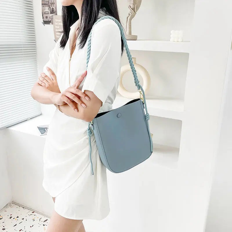 Women Shoulder Bags Large Capacity Ladies Totes PU Leather Ins Crossbody