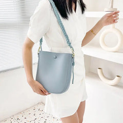 Women Shoulder Bags Large Capacity Ladies Totes PU Leather Ins Crossbody