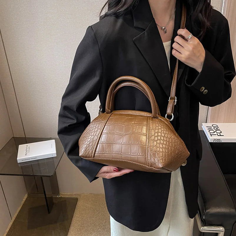 Women PU Leather Shoulder Bags Large Handbags