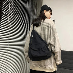 Vintage Canvas Cross-body Bag Retro Satchel