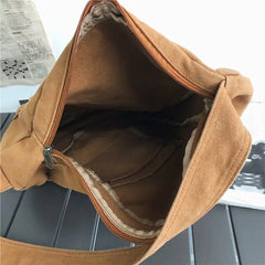 Vintage Canvas Cross-body Bag Retro Satchel