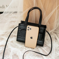 Women Shoulder Crossbody Bags PU Leather Messenger Bag Female Small Square Bag C