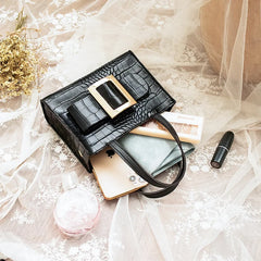 Women Shoulder Crossbody Bags PU Leather Messenger Bag Female Small Square Bag C