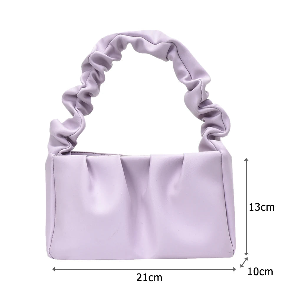 Women Shoulder Messenger Bags Solid Leather Purse Handbag for Outdoor