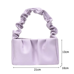 Women Shoulder Messenger Bags Solid Leather Purse Handbag for Outdoor