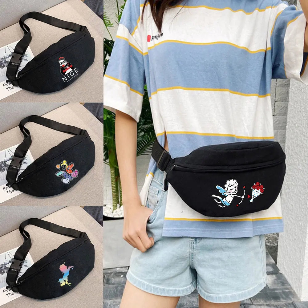 Shoulder Waist Bag Fanny Pack Travel Organizer Phone Pocket Wallet Handbags