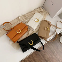 Women Single Shoulder Underarm Bag Crossbody Handbags Double Shoulder Strap Bags