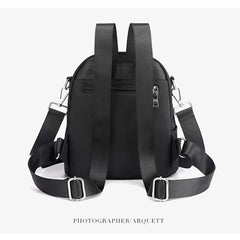 Women Small Nylon Backpack Anti-Theft Travel Hiking Shoulder Bag