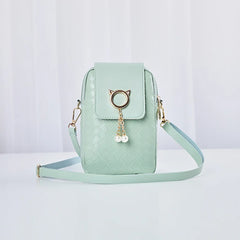 Women Small Bags PU Leather Handbags Girl Travel Student Shoulder Bags
