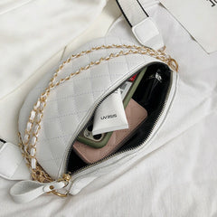 Women Small Crossbody Bag Stylish Leather Chest bag Lightweight Handbag
