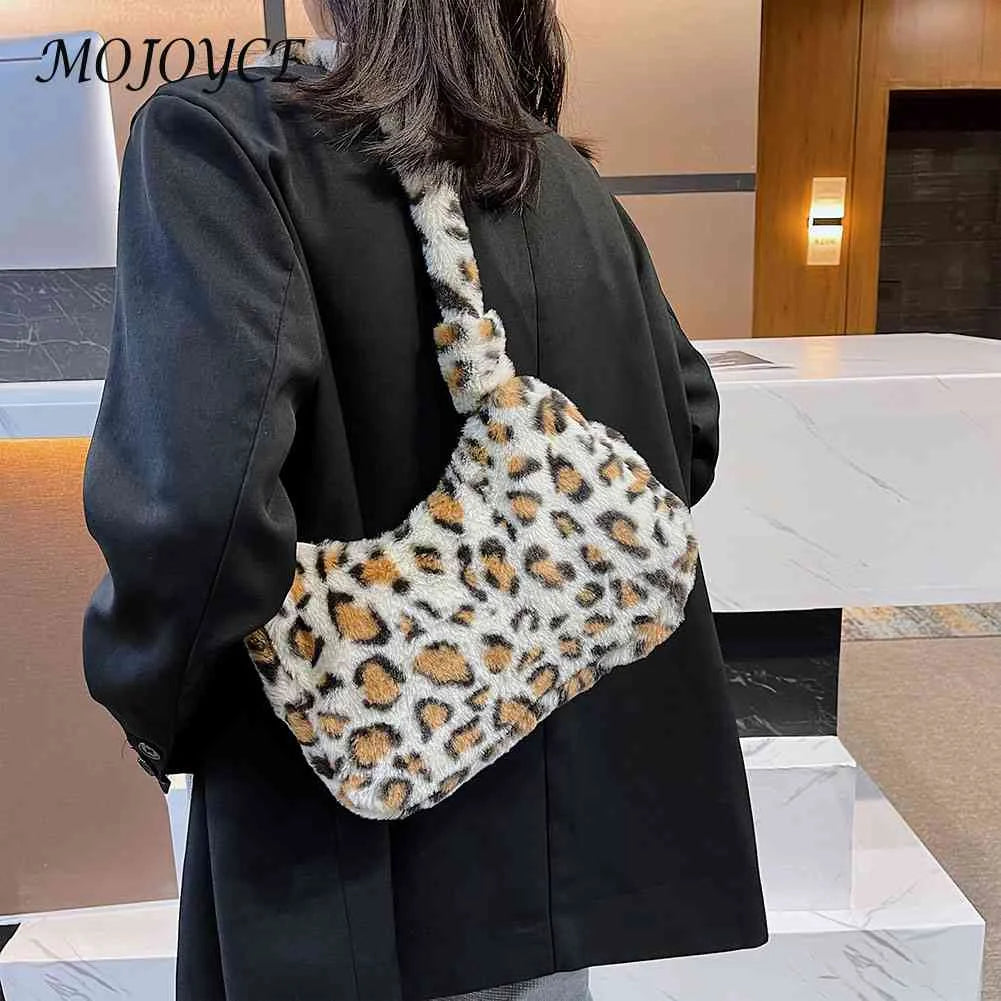 Plush Handbags Fluffy Underarm Bags for Women