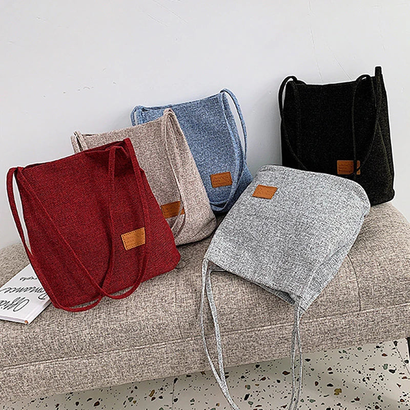 Summer Beach Bags Women Handbags Lady Shoulder Bag Canvas Totes