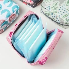 Women Tampon Storage Bag Sanitary Pad Pouch Organizer