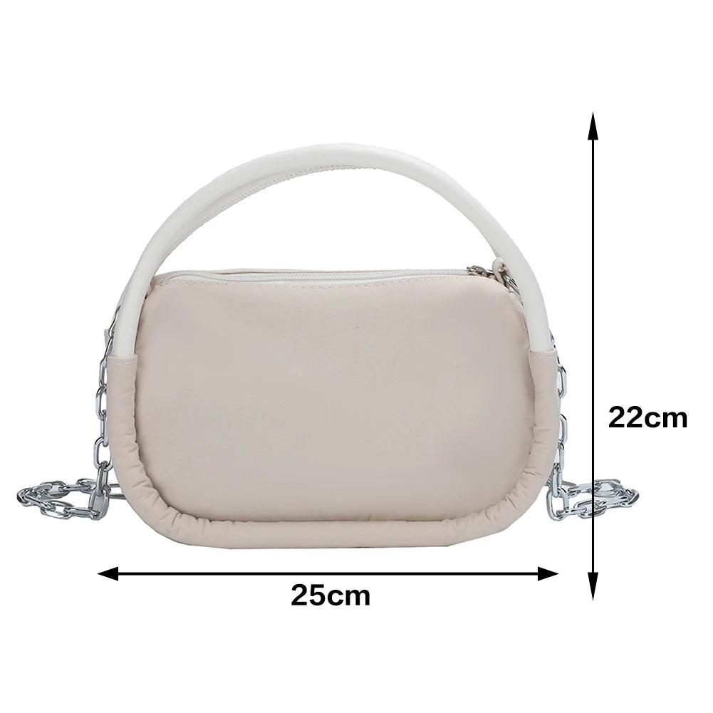 Oxford Cloth Women Top-handle Bag Small Tote Travel Purse