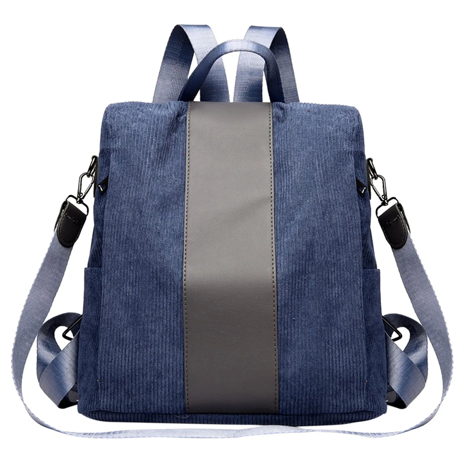 Women's Velvet Canvas Backpacks, Elementary School Girls Purse Backpack