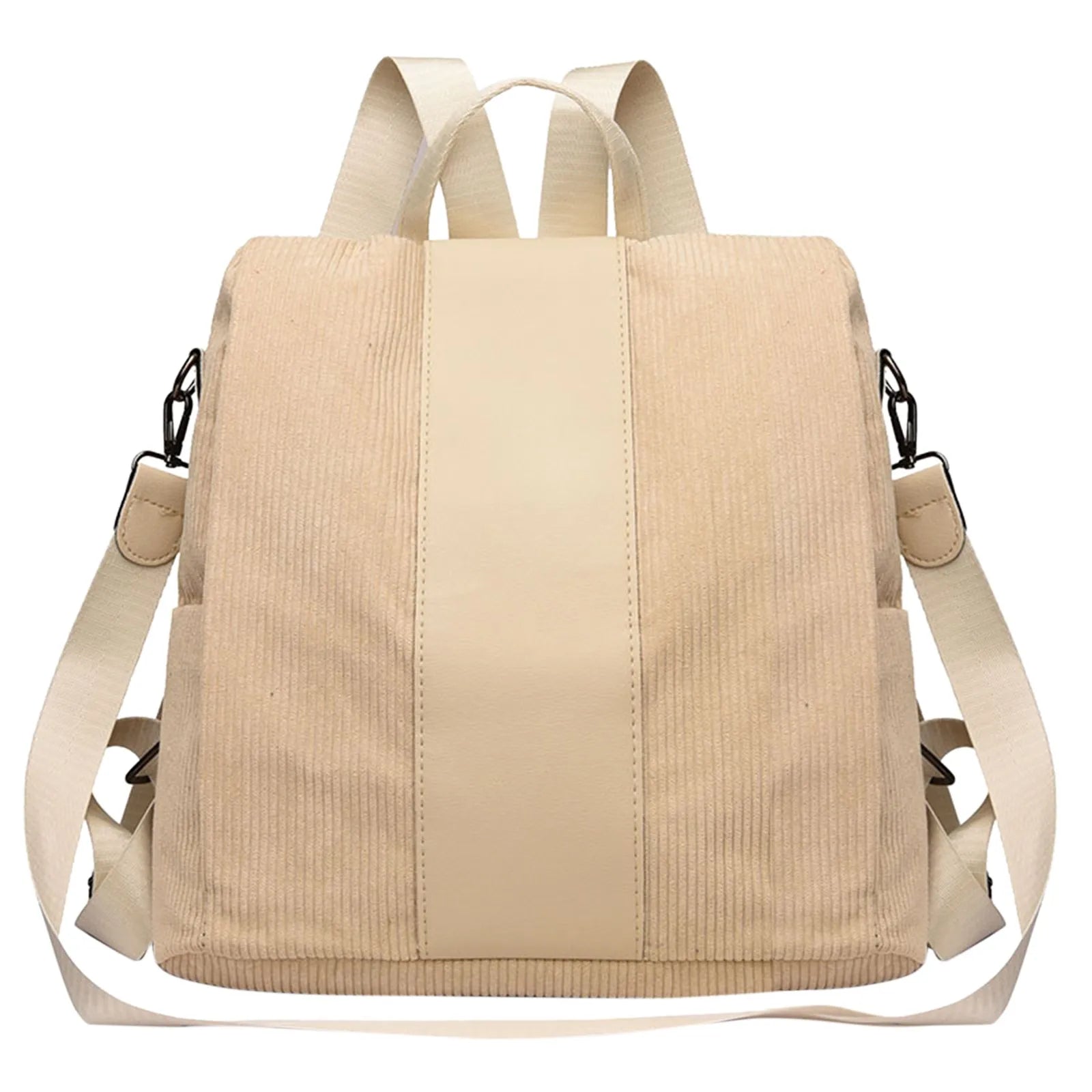 Women's Velvet Canvas Backpacks, Elementary School Girls Purse Backpack