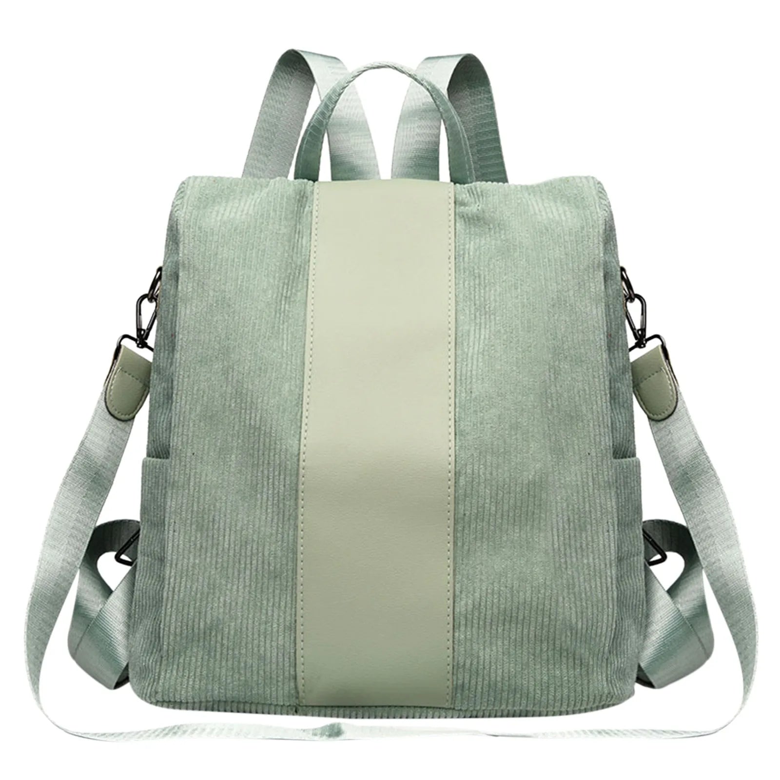 Women's Velvet Canvas Backpacks, Elementary School Girls Purse Backpack