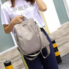 Women's Anti-Theft Travel Backpack, Oxford Cloth