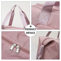 Women Travel Bags Folding Shoulder Bag Large Capacity Duffle Tote Bags