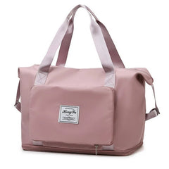 Women Travel Bags Folding Shoulder Bag Large Capacity Duffle Tote Bags