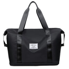Women Travel Duffel Bag Expandable Large Capacity Lightweight Waterproof